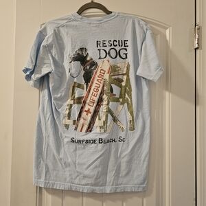American Fido Lifeguard Labrador Retriever Surfside Beach Rescue Dog Tee